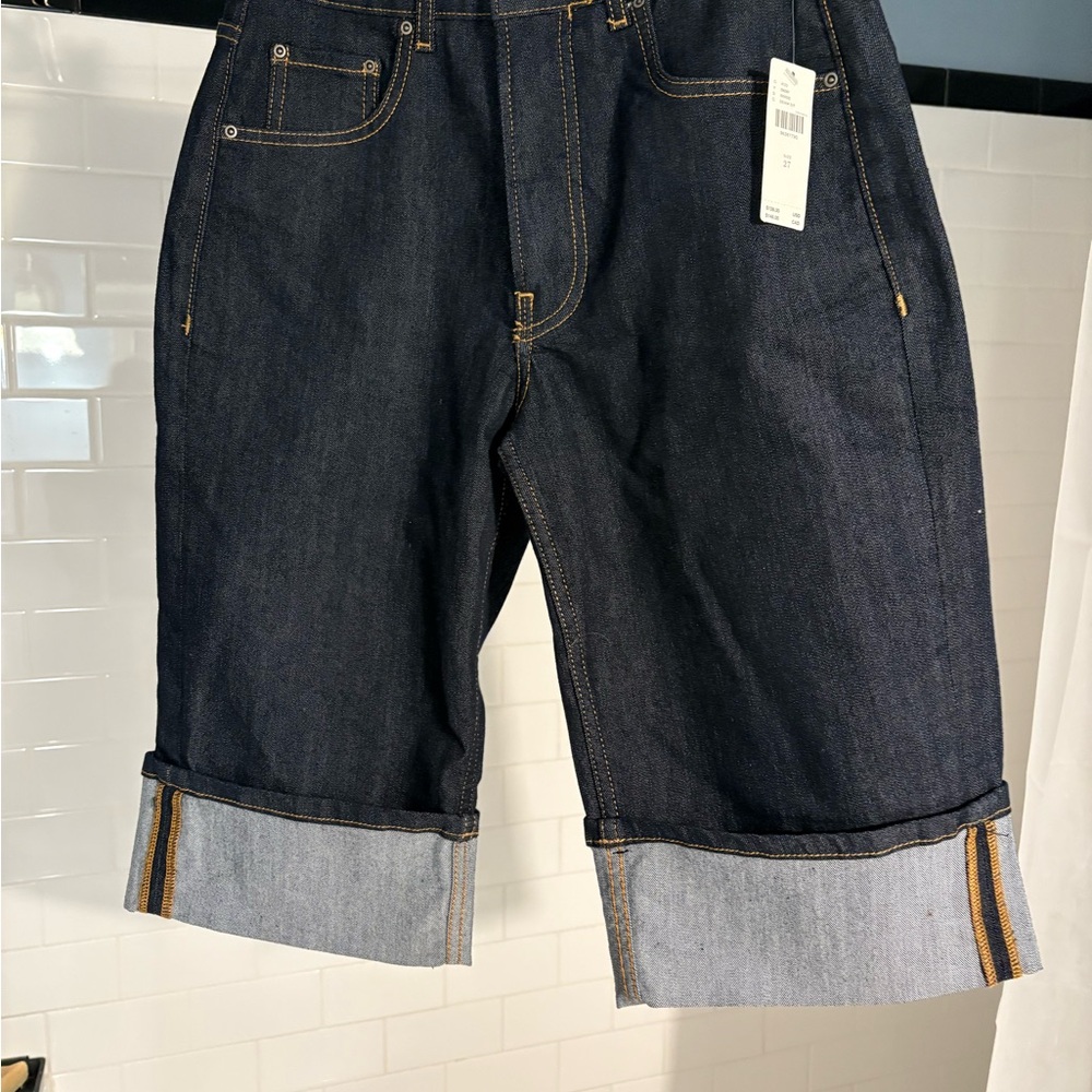 Maeve Dark Blue Denim Jeans